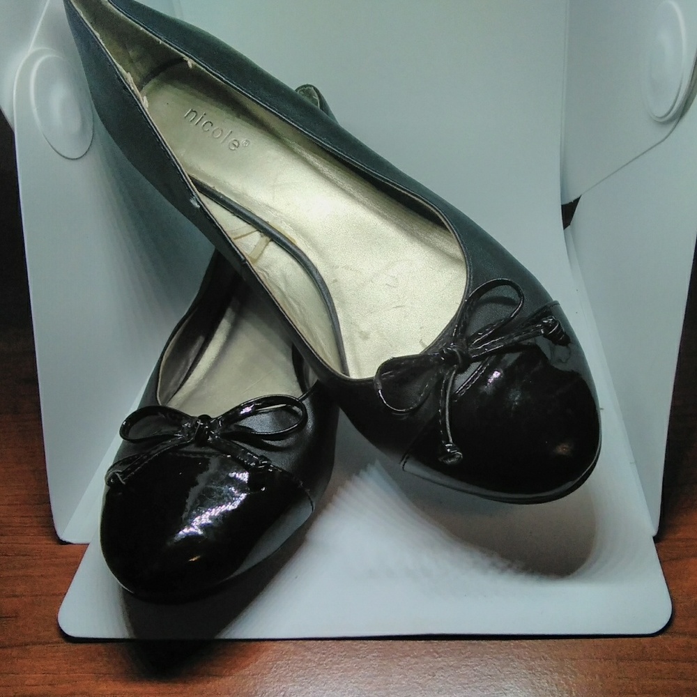 Nicole slide-in wedges